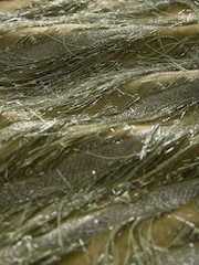 Green Sparkle Fringe Maxi Skirt - Image 7 of 8