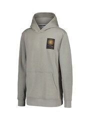 Fanatics Grey NBA Team 31 Club Fleece Pullover Youth Hoodie - Image 2 of 3