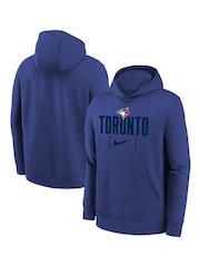 Fanatics Blue Toronto Jays Club Fleece Club Stack Youth Hoodie - Image 1 of 3