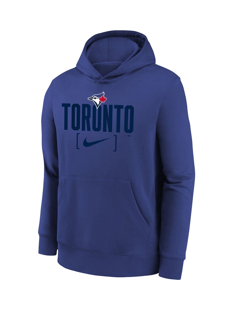 Fanatics Blue Toronto Jays Club Fleece Club Stack Youth Hoodie - Image 2 of 3