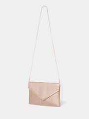 Forever New Natural Lea Envelope Clutch - Image 3 of 4