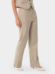 Forever New Natural Emmie Straight Leg Trousers - Image 3 of 5