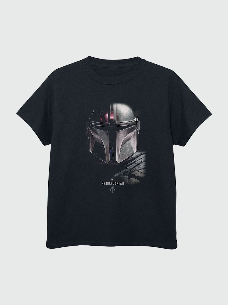 Brands In Black Star Wars The Mandalorian Poster T-Shirt - Image 2 of 3 Brands In Black Star Wars The Mandalorian Poster T-Shirt - Image 2 of 3