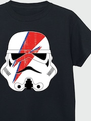 Brands In Black 100% Cotton Star Wars Command Stormtrooper Glam Boys T-Shirt - Image 3 of 3