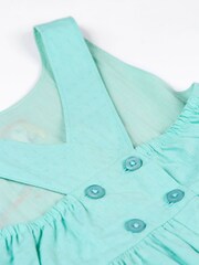 Frugi Green Parrot Party Dress - Image 5 of 6