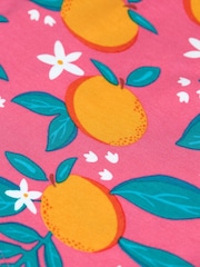 Frugi Girls Pink Dress - Image 4 of 5