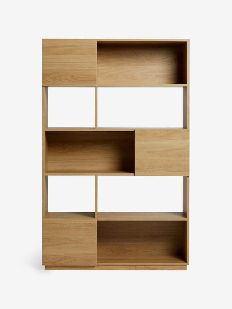 MADE.COM Oak Effect Blaze Wide Shelving Unit - Image 2 of 2