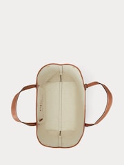 Lauren Ralph Lauren Pebbled Leather Large Emerie Tote Bag - Image 7 of 11