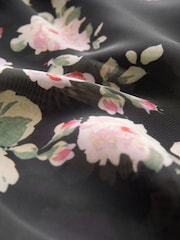 Floral Print Sheer Strappy Slip - Image 8 of 8