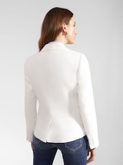 Hobbs Cream Petite Blake Jacket - Image 4 of 5