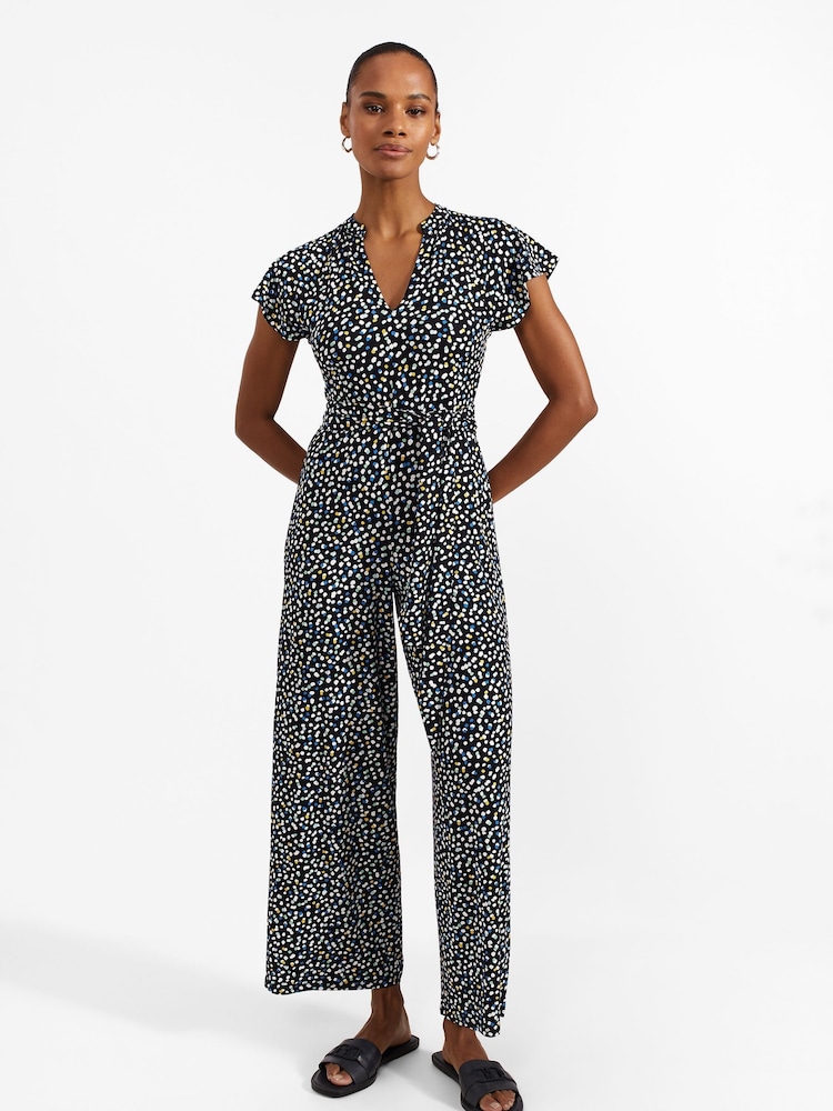 Hobbs Blue Eden Jersey Jumpsuit - Image 1 of 4
