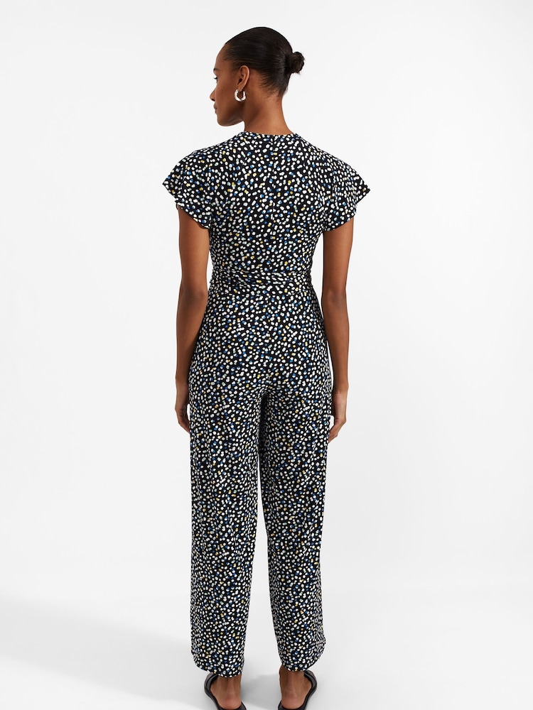 Hobbs Blue Eden Jersey Jumpsuit - Image 2 of 4