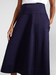 Hobbs Blue Cecelia Skirt - Image 3 of 4