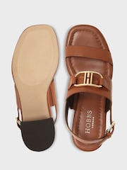 Hobbs Brown Heeled Nell Sandals - Image 2 of 4