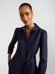 Hobbs Blue Petite Ceira Jumpsuit - Image 1 of 3