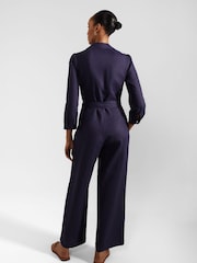 Hobbs Blue Petite Ceira Jumpsuit - Image 2 of 3