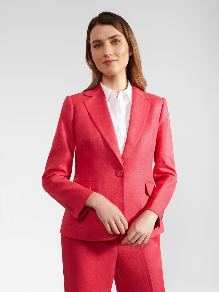 Hobbs Pink Petite Mirabel Jacket - Image 1 of 4