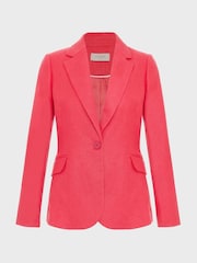 Hobbs Pink Petite Mirabel Jacket - Image 4 of 4