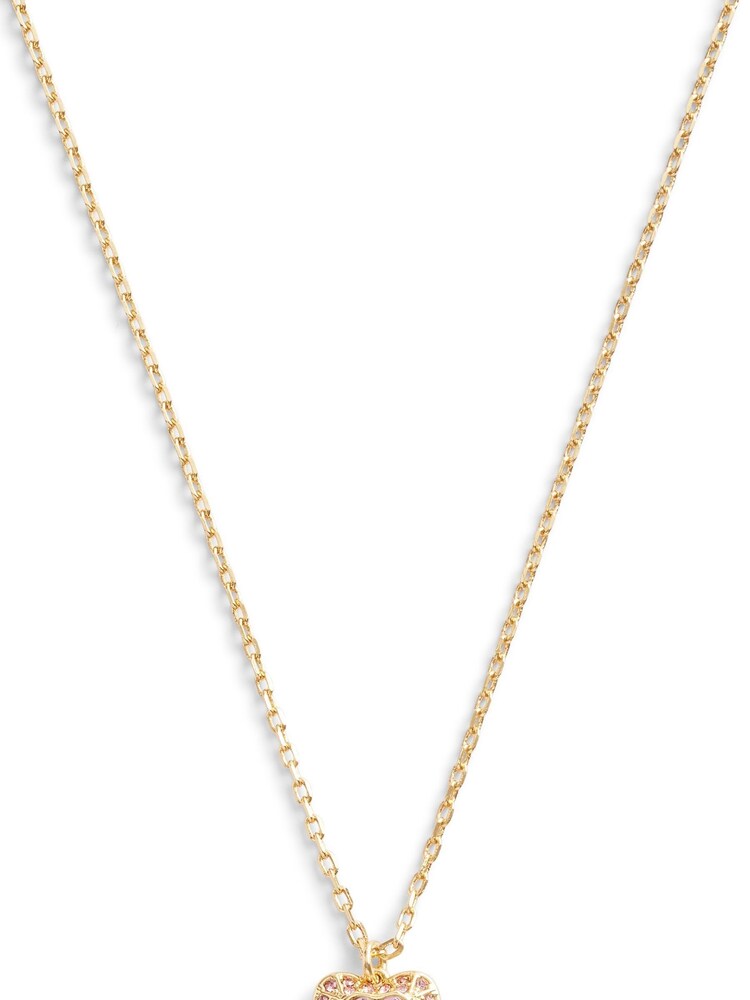 COACH Gold Tone Heart Pendant Necklace - Image 1 of 2