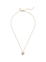 COACH Gold Tone Heart Pendant Necklace - Image 2 of 2