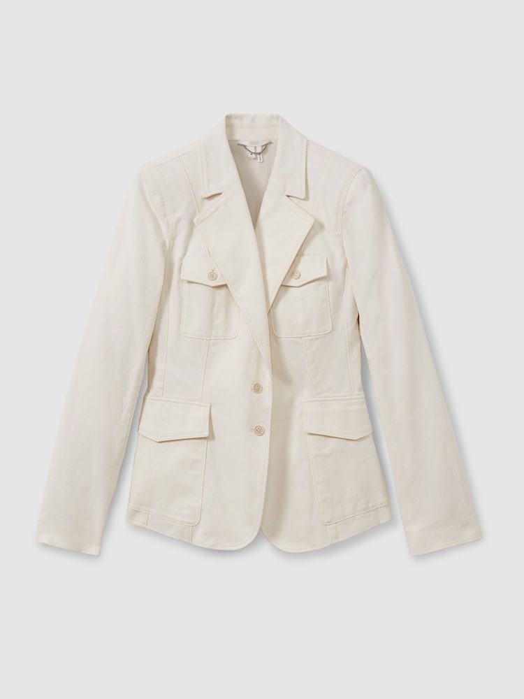 Paige Denim Blazer - Image 1 of 5