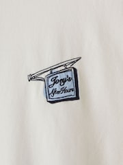 Abercrombie & Fitch White City Back Graphic T-Shirt - Image 3 of 3