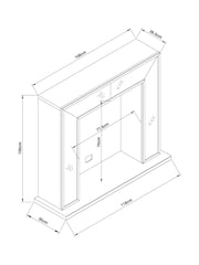 Light Natural Hayford Fire Surround - Image 4 of 7