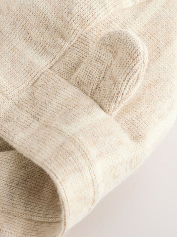 Neutral Striped Slogan Baby Jacket - Image 7 of 9