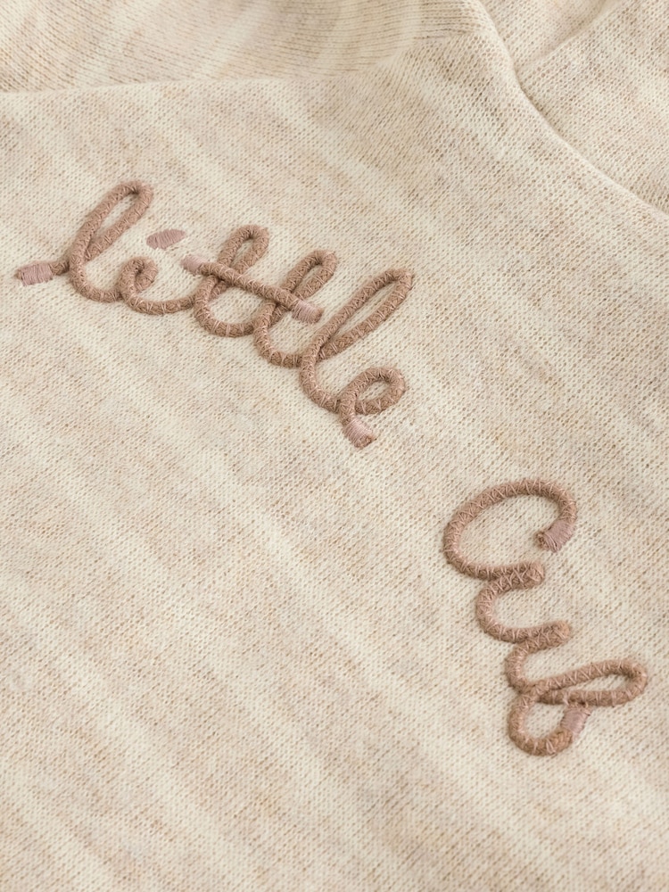 Neutral, gestreift, Schriftzug - Babyjacke - Bild 9 von 9 Neutral, gestreift, Schriftzug - Babyjacke - Bild 9 von 9