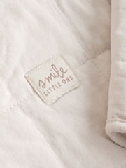 Ecru Quilted Milk Club Baby Jacket - Image 5 of 6