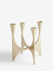 Gold Metal Candelabra - Image 3 of 7