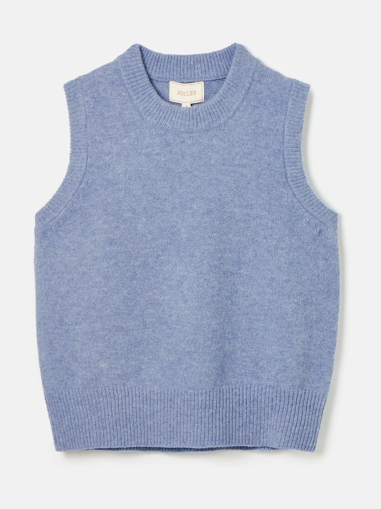 Hellblau - Joules Holly Strick-Pullunder - Bild 7 von 7 Hellblau - Joules Holly Strick-Pullunder - Bild 7 von 7