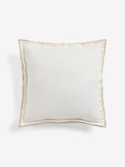 Natural N. Premium Linen Flange Cushion - Image 3 of 5