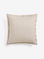 Natural N. Premium Linen Flange Cushion - Image 4 of 5