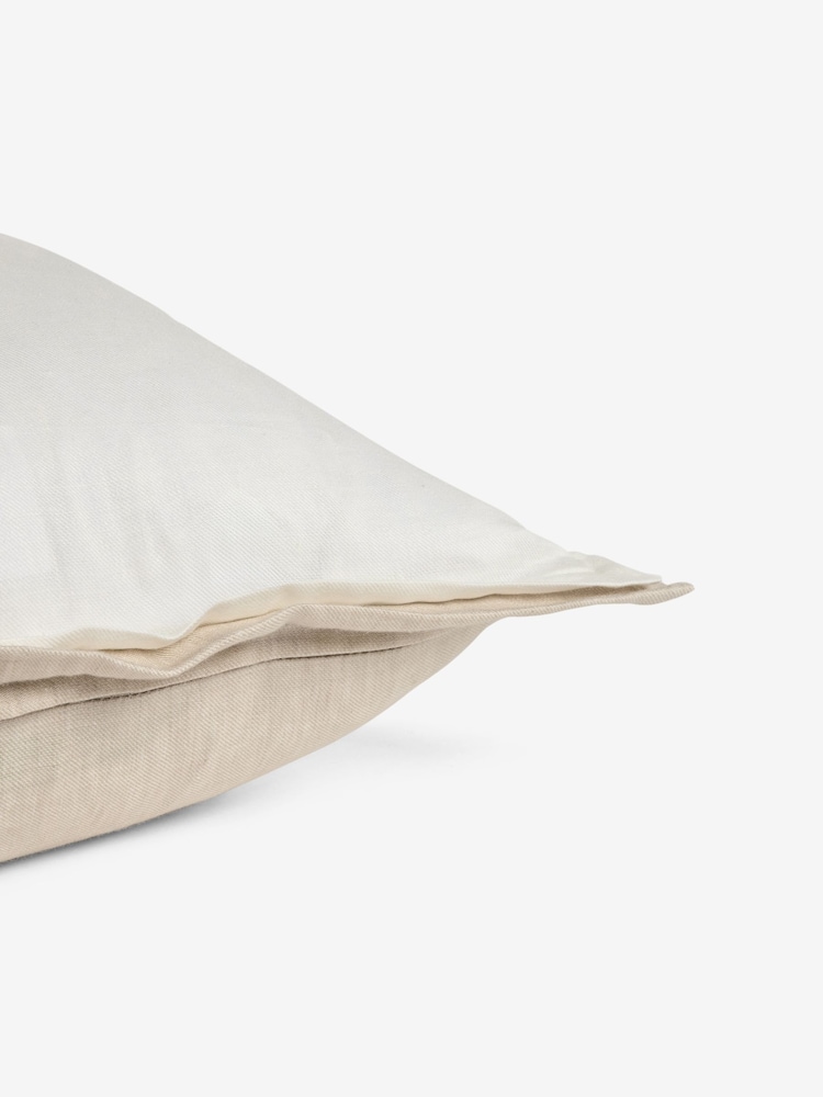 Natural N. Premium Linen Flange Cushion - Image 5 of 5
