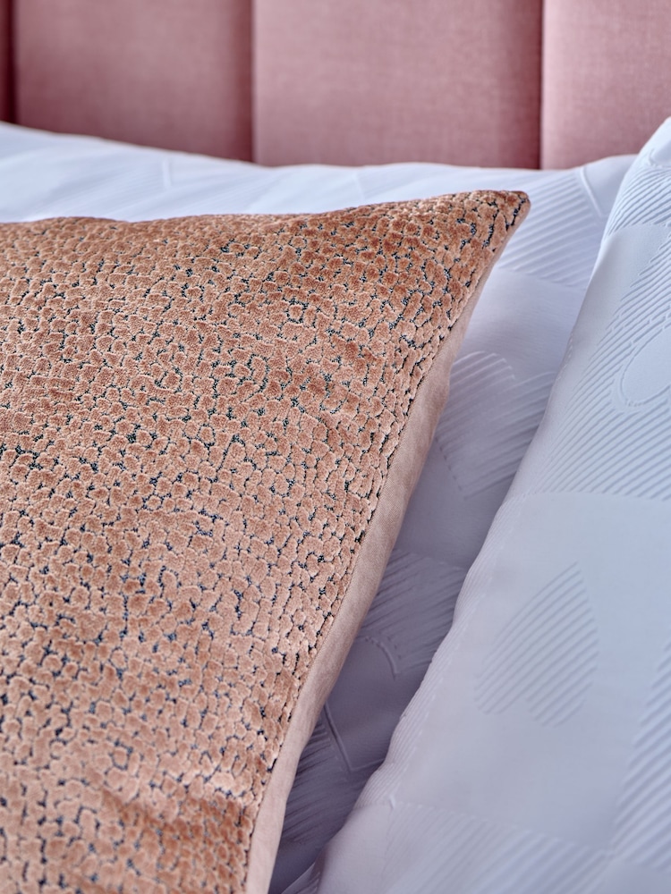 50 x 50cm Ditsy Textured Velvet Cushion - Image 2 of 5 50 x 50cm Ditsy Textured Velvet Cushion - Image 2 of 5