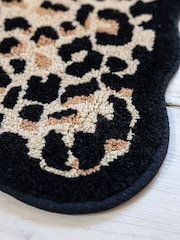 Rockett St George Leopard 100% Cotton Bath Mat - Image 2 of 4