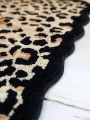 Rockett St George Leopard 100% Cotton Bath Mat - Image 3 of 4
