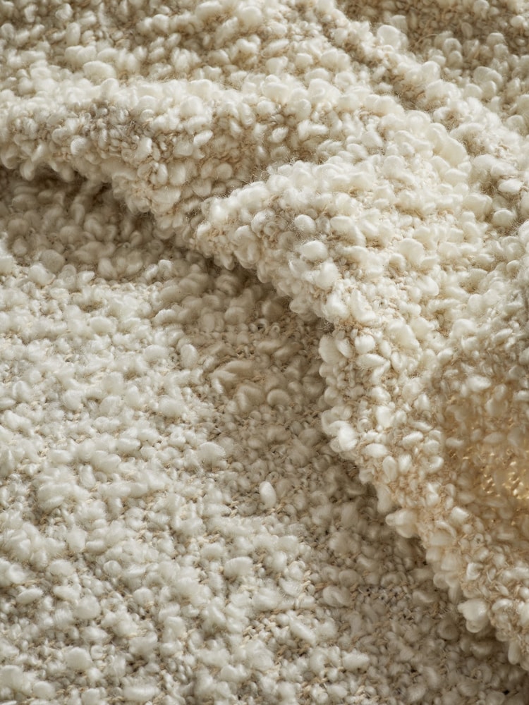Ivory Cosy Texture Throw - Image 4 of 5