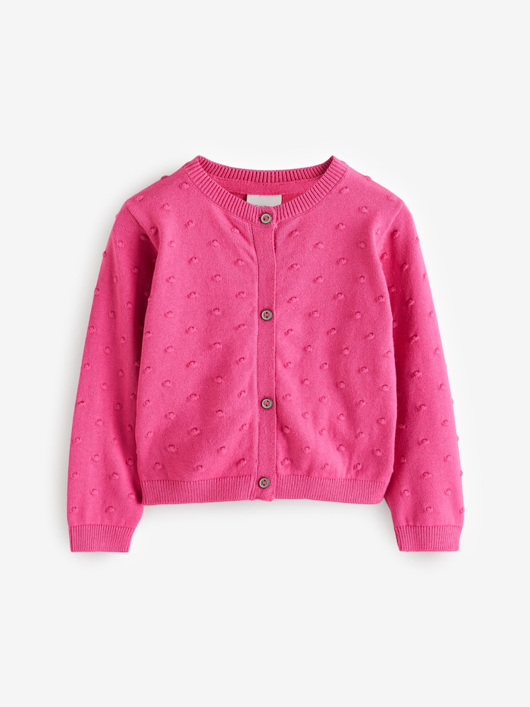 Pink Bobble Cardigan - Image 1 of 1