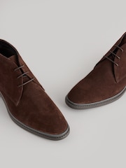 Brown Suede Chukka Boots - Image 4 of 5