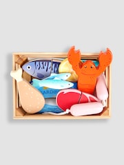 JoJo Maman Bébé Fish and Meat Play Food Set - Image 2 of 9