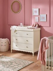 Jojo Maman Bébé White Elodie Changing Table - Image 1 of 8