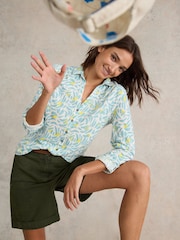 White Stuff White 100% Cotton Jersey Annie Shirt - Image 1 of 7