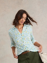 White Stuff White 100% Cotton Jersey Annie Shirt - Image 4 of 7