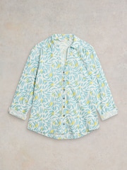 White Stuff White 100% Cotton Jersey Annie Shirt - Image 5 of 7