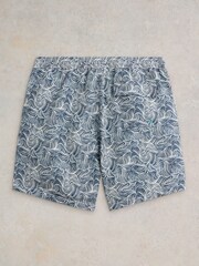 White Stuff Blue Waves Swim Shorts - Image 6 of 7