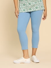 White Stuff Blue Janey Crop Jeggings - Image 1 of 7