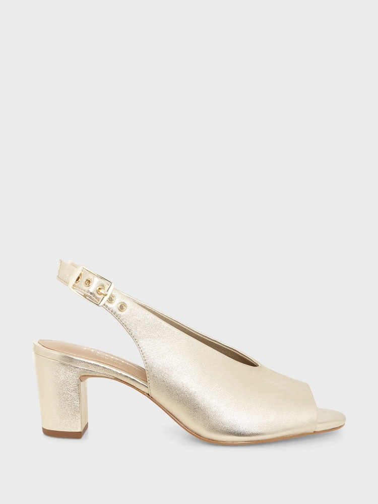 Hobbs Gold Kali Sandals - Image 1 of 4