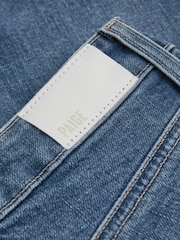 Paige Straight Leg Cropped Jeans - Image 2 of 5